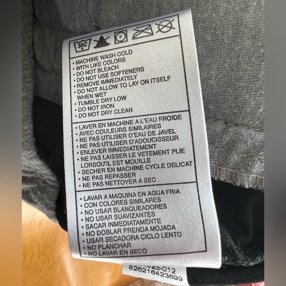 Nike Track Pants Vintage.  Black with Green Piping & Swoosh. Size-XL (16-18) - Picture 8 of 13